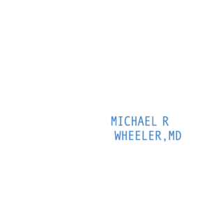 Michael R Wheeler MD Logo